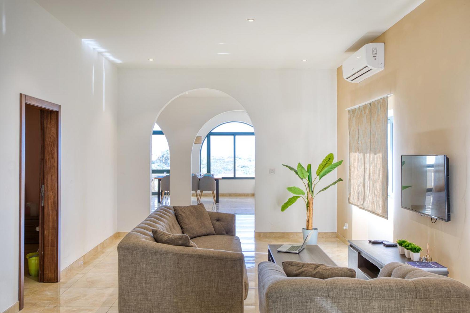 Spacious, Bright, Valley & Sea View Maisonette 沙拉 外观 照片